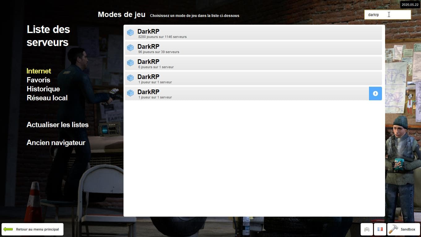 Comment créer son serveur Gmod et le rejoindre depuis la liste garry's mod